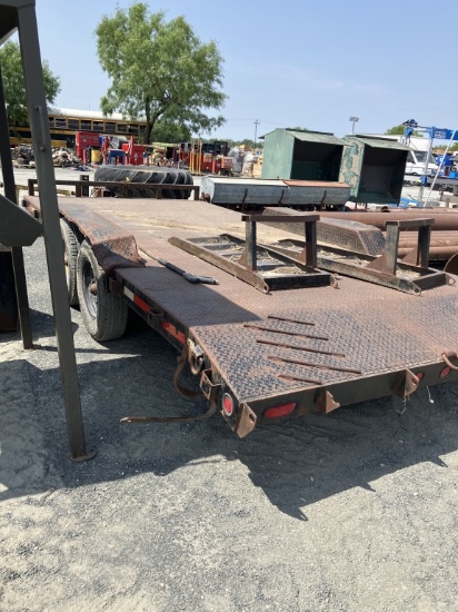16FT UTILITY TRAILER NO PAPER