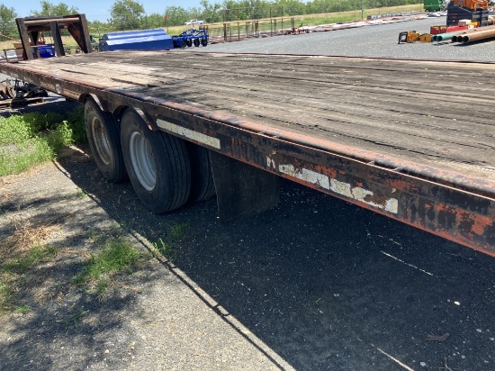 30 FT TANDEM DUAL FLATBED TRAILER