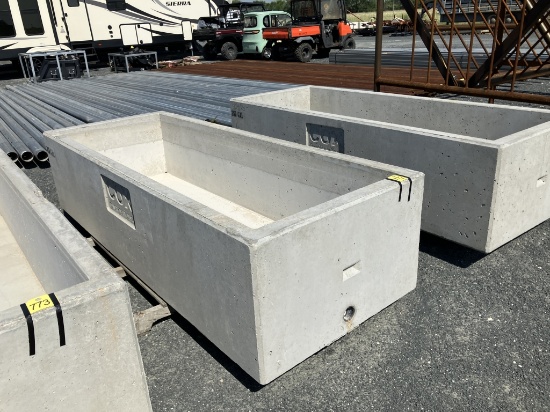CONCRETE 250GAL WATER TROUGH