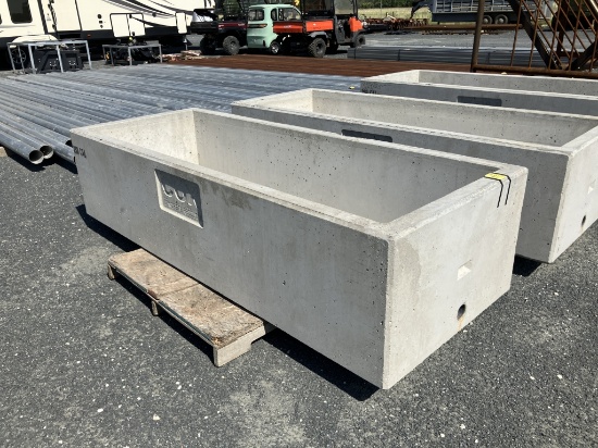CONCRETE 250GAL WATER TROUGH