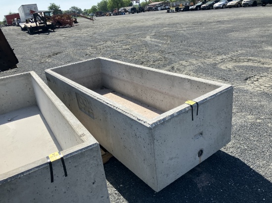 CONCRETE 250 GAL WATER TROUGH