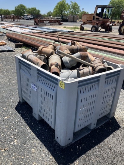 TOTE OF ALUMINUMN IRRIGATION FITTINGS