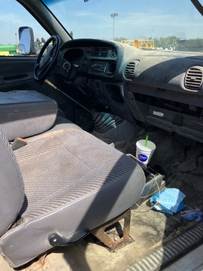 2001 DODGE DEISEL 5 SPEED 4X4 280223 MILES VIN# 3B6MF36651M517276PULLED LOAD IN GOOD OLD TRUCK