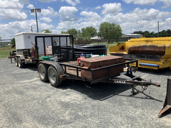 Lamar Utility Trailer W/Title Vin# 5rvsl122xamoo3511