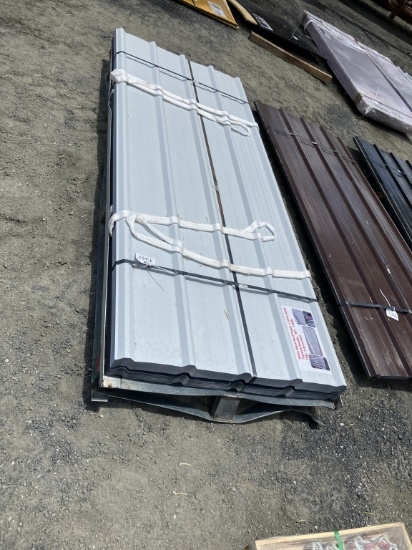 70 White Metal Roof Panels 7.8ft