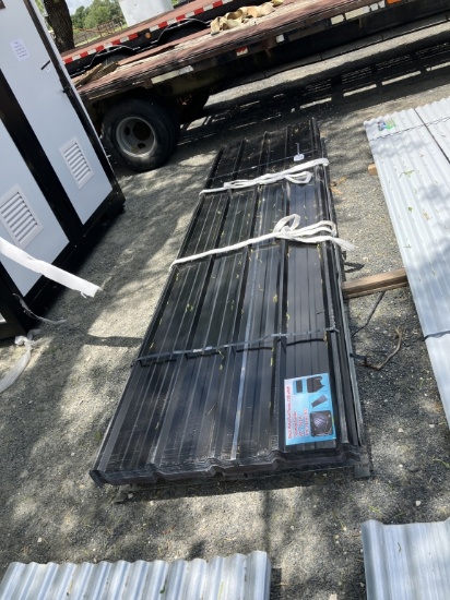 70 Black Roof Panels 12ft