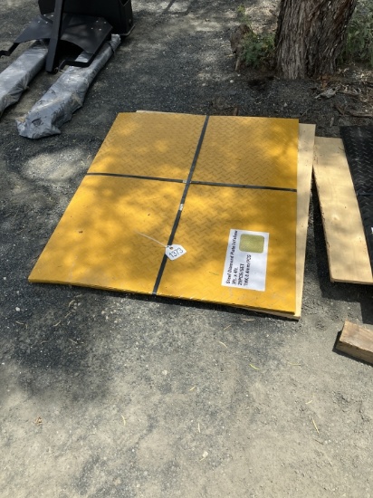 20pc 3' X 4' Yellow Dimond Plate