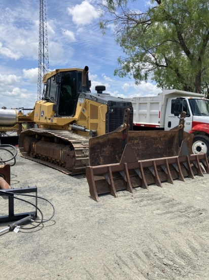 "Jd 850 K Dozer W/Brush Rake & Rippers 10,911hrs Runs & Goes As It Should