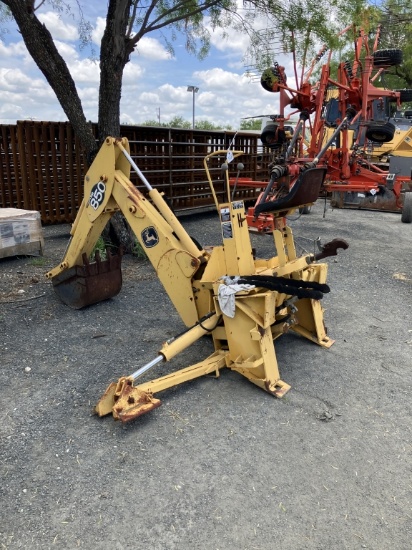 Jd 850 Back Hoe Attatchment