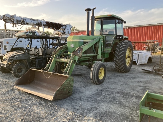 JD 4430 TRACTOR W/JD 158 LOADER GOOD SOLID TRACTOR