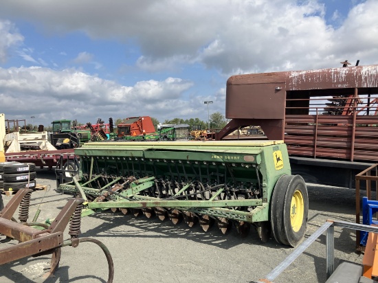 Jd 8300 Grain Drill With Grass Seed Box