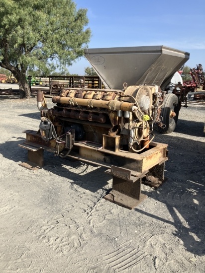 12 Cylinder Deutz Engine W/Clutch Runs