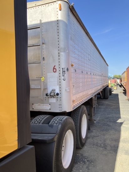 WILSON HOPPER BOTTOM GRAIN TRAILER 1992 VIN#1W1MCE1DONA216610 WITH TITLE
