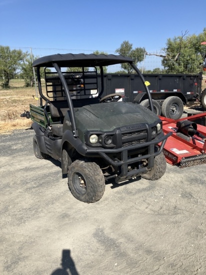 Kawasaki 5x Mule No Run W/Slow Title Row 3c