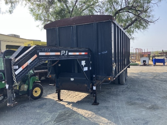 2009 PJ HI SIDE DUMP TRAILER W/TRAILER VIN#4P5DD202091127704