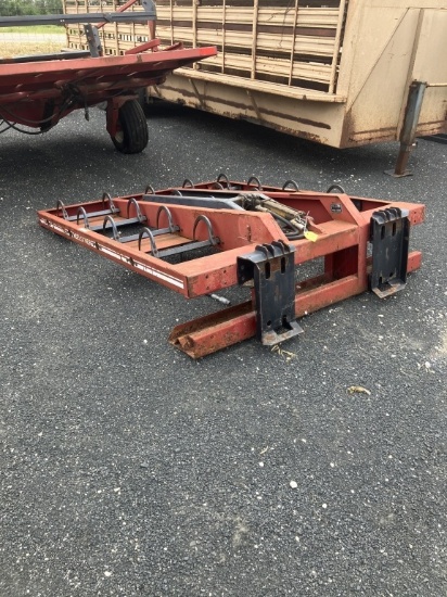 HOELSCHER SQUARE BALE ACCUMULATOR & GRAPPLE