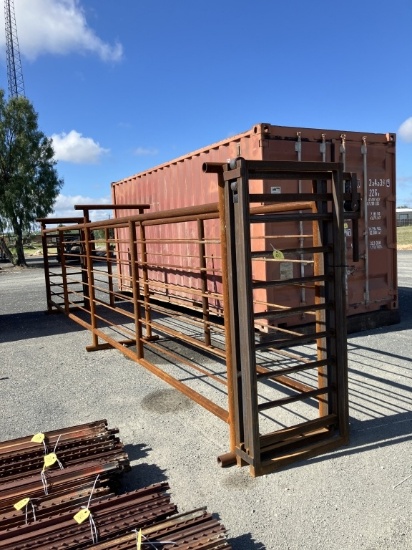 24ft Alley W/2-Slide Gates