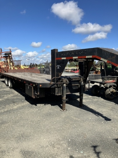 RANCH KING GOOSENECK TRAILER WTITLE