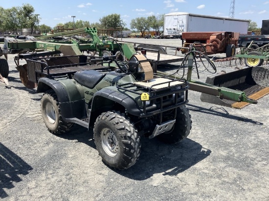"Honda Forman 4 Wheeler 4x4 463hrs