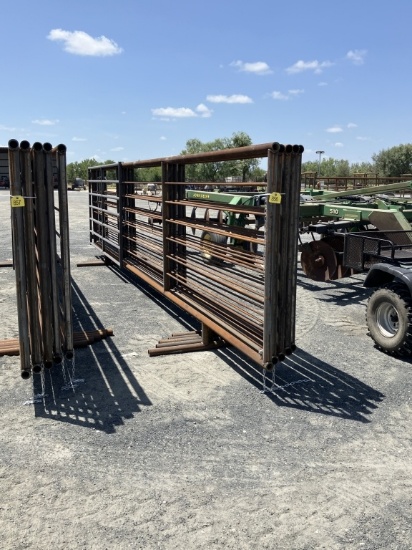 24ft Free Standing Panels W/1 Ten Foot Gate Sell X Money