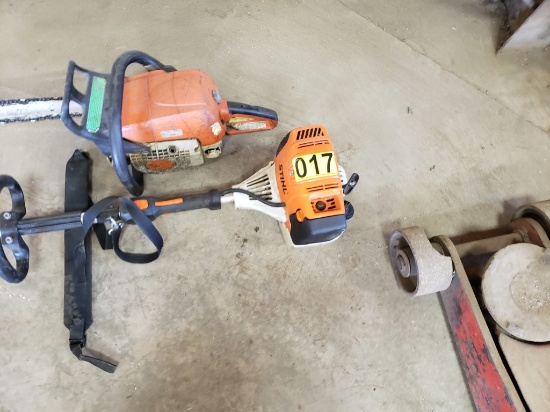 Stihl FS919 Weed Eater & Chain Saw