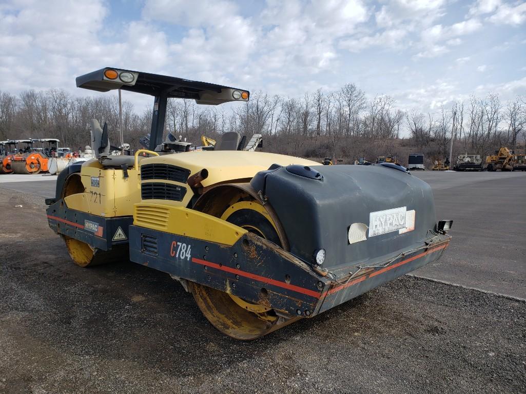 84 Single Smooth Drum Ride-On Vibratory Roller Compactor