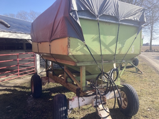 Parker Wagon, 300 Bushels, Seed Tube