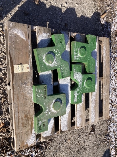 John Deere Combine Weights