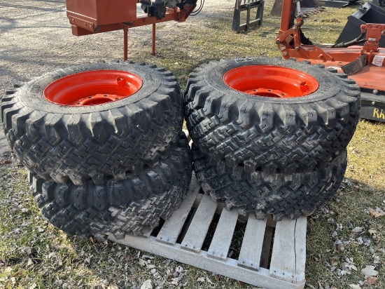 BKT Snowride Tires and Rims