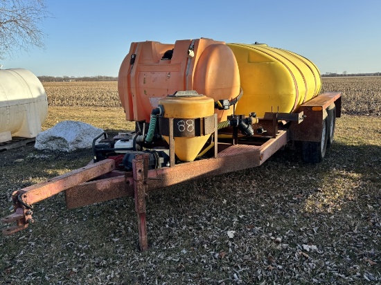 Water Trailer 1000 Gallon