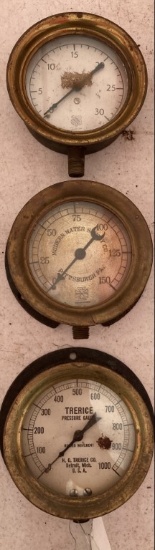 (3) Pressure Gauges