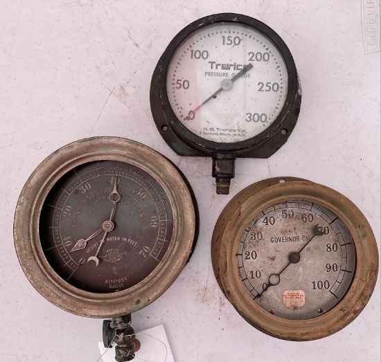 (3) Pressure Gauges