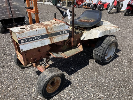 Gravely 814 Riding Mower (Parts)
