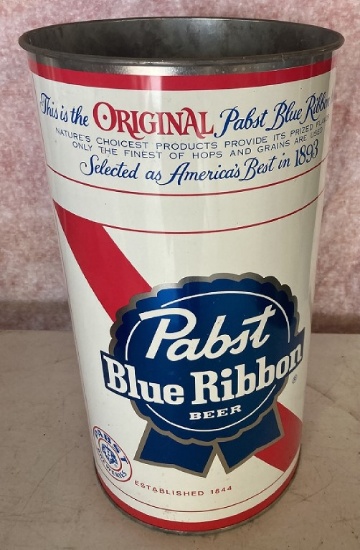 Pabst Blue Ribbon Trash Can