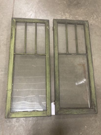(2) Vintage Windows