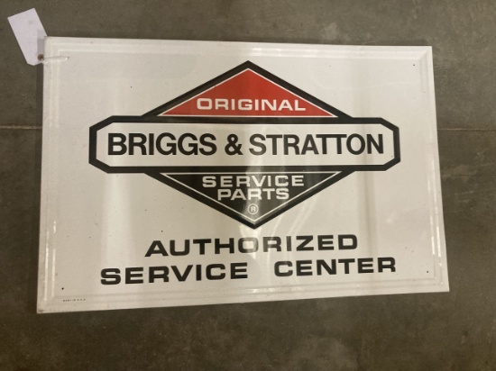Briggs & Stratton Authorized Service Center Sign