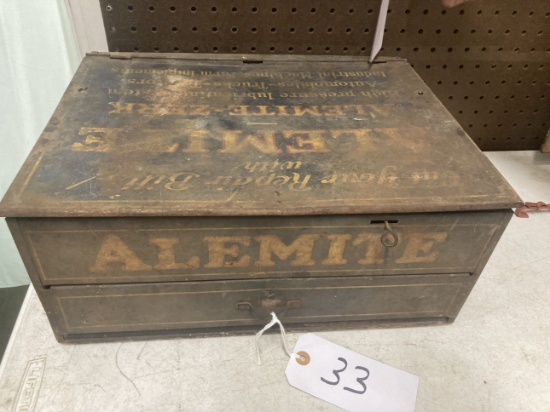 Alemite Zerk Metal Box w/Drawer