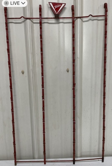 Tom's Potato Chip Display Hanger