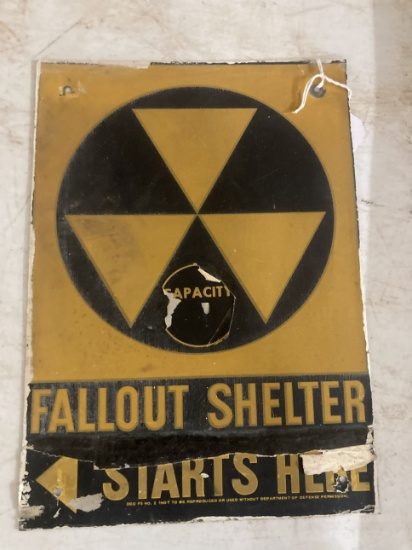 Fallout Shelter Sign