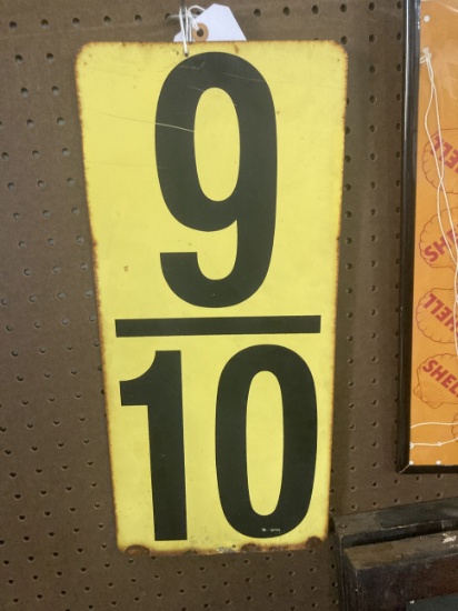 9/10 - 9/Plus Tax Sign (Double Sided)