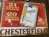 Chesterfield Cigarettes Sign