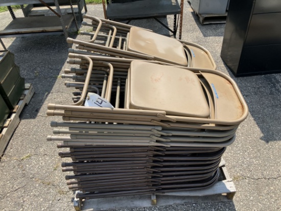 (30) Metal Folding Chairs