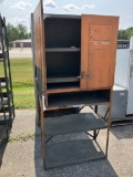 (2) Metal Cabinets w/Doors