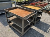 (2) Roll Around Shop Carts