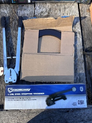 1/2" Bander Set - Tensioner, Crimper, & Banding