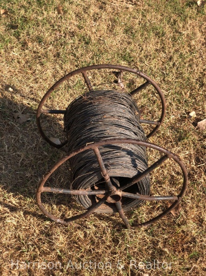 Electric fence Wire on a spool