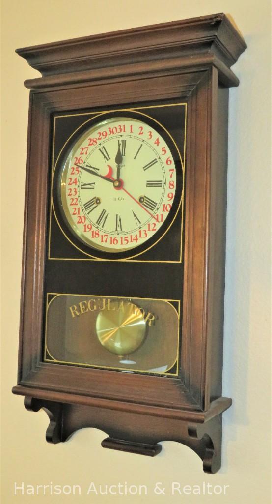 Elgin Regulator 31 Day Strike Clock Proxibid