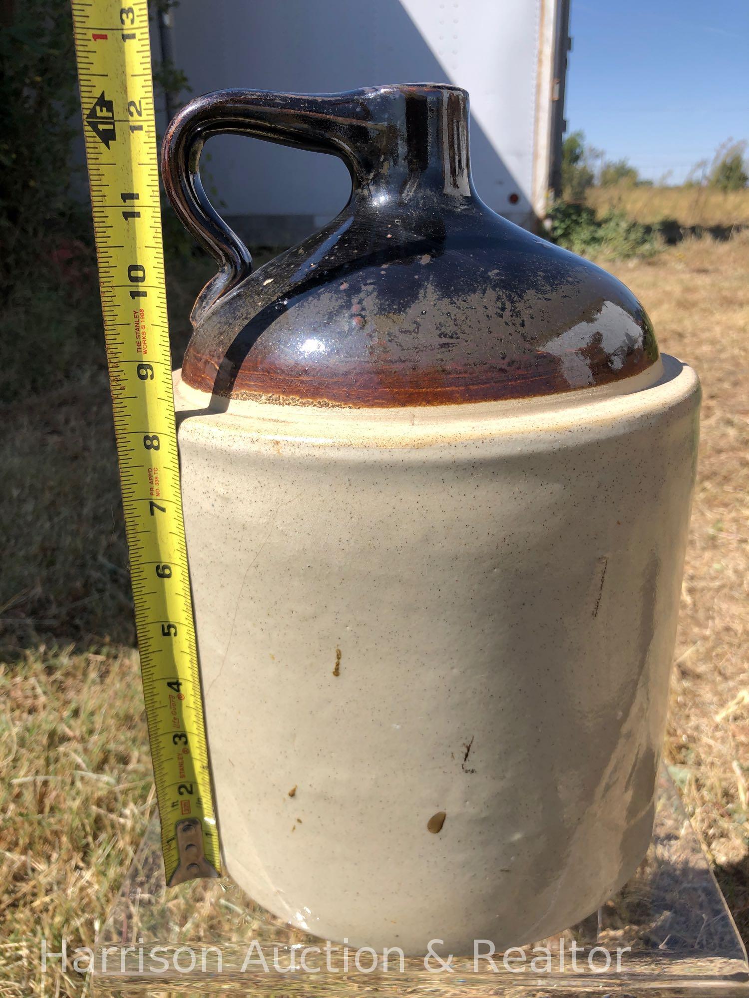 Roots & Harvest 1 gal. Homestead Stoneware Crock with Lid