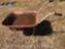 Metal wheelbarrow