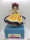 Madame Alexander Doll Greece Retired #565 with Hangtag